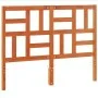 Cabecero de cama madera maciza de pino marrón cera 135 cm de , Cabeceros y pies de cama - Ref: Foro24-844260, Precio: 40,95 €...