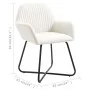 Sillas de comedor 2 unidades tela color crema de vidaXL, Sillas de comedor - Ref: Foro24-249809, Precio: 177,93 €, Descuento: %