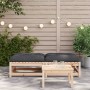 Garden stools with cushions 2 pcs solid pine wood by , Modular outdoor sofas - Ref: Foro24-838101, Price: 107,48 €, Discount: %