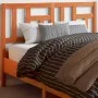 Cabecero de cama madera maciza de pino marrón cera 135 cm de , Cabeceros y pies de cama - Ref: Foro24-844363, Precio: 38,12 €...