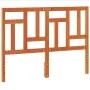 Cabecero de cama madera maciza de pino marrón cera 135 cm de , Cabeceros y pies de cama - Ref: Foro24-844363, Precio: 38,12 €...