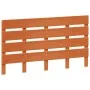 Cabecero de cama madera maciza de pino marrón cera 150 cm de , Cabeceros y pies de cama - Ref: Foro24-844446, Precio: 45,15 €...