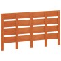 Cabecero de cama madera maciza de pino marrón cera 150 cm de , Cabeceros y pies de cama - Ref: Foro24-844446, Precio: 50,69 €
