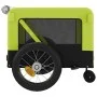 Pet Bicycle Trailer Iron Oxford Cloth Green Black by , pet strollers - Ref: Foro24-93934, Price: 87,33 €, Discount: %