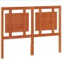 Cabecero de cama madera maciza de pino marrón cera 135 cm de , Cabeceros y pies de cama - Ref: Foro24-844210, Precio: 46,43 €