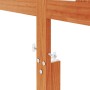 Bettkopfteil aus massivem Kiefernholz in Wachsbraun, 135 cm von , Kopf- und Fußteile - Ref: Foro24-844210, Preis: 46,43 €, Ra...