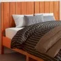 Cabecero de cama madera maciza de pino marrón cera 135 cm de , Cabeceros y pies de cama - Ref: Foro24-844343, Precio: 49,95 €...