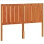Wax brown solid pine wood bed headboard 135 cm by , Headboards and footboards - Ref: Foro24-844343, Price: 49,95 €, Discount: %