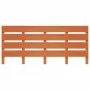 Cabecero de cama madera maciza de pino marrón cera 135 cm de , Cabeceros y pies de cama - Ref: Foro24-844451, Precio: 43,40 €...