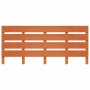 Wax brown solid pine wood bed headboard 135 cm by , Headboards and footboards - Ref: Foro24-844451, Price: 48,73 €, Discount: %