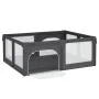 Parque para bebés con 2 puertas tela Oxford gris oscuro de , Parques para bebés - Ref: Foro24-10308, Precio: 107,58 €, Descue...