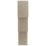 Würfelförmiges Wandregal aus Eichensperrholz, 68 x 15 x 68 cm von , Regale und Regale - Ref: Foro24-800273, Preis: 30,09 €, R...