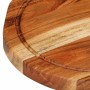 Massive Schneidebrett aus Akazienholz Ø25x2,5 cm von , Schneidbretter - Ref: Foro24-356966, Preis: 20,61 €, Rabatt: %