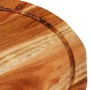 Massive Schneidebrett aus Akazienholz Ø25x2,5 cm von , Schneidbretter - Ref: Foro24-356966, Preis: 20,61 €, Rabatt: %
