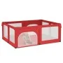 Parque para bebés con 2 puertas tela Oxford rojo de , Parques para bebés - Ref: Foro24-10310, Precio: 109,66 €, Descuento: %
