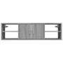 Estantería de pared madera contrachapada gris 102x30x29 cm de , Estantes y estanterías - Ref: Foro24-826364, Precio: 52,37 €,...