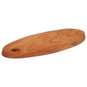 Tabla de cortar madera maciza de acacia 46x20x2,5 cm