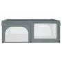 Parque para bebés con 2 puertas tela Oxford gris claro de , Parques para bebés - Ref: Foro24-10307, Precio: 109,99 €, Descuen...