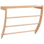 Toallero de madera maciza nogal 60x25,5x49 cm de , Toalleros - Ref: Foro24-350374, Precio: 44,62 €, Descuento: %