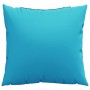Decorative cushions 4 pcs turquoise fabric 60x60 cm by , Cushions - Ref: Foro24-360424, Price: 65,50 €, Discount: %