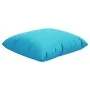 Cojines decorativos 4 uds tela turquesa 60x60 cm de , Cojines - Ref: Foro24-360424, Precio: 65,50 €, Descuento: %