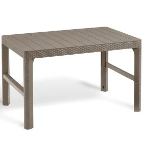 Keter Lyon garden table cappuccino color by , Garden tables - Ref: Foro24-420015, Price: 117,81 €, Discount: %