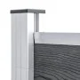 Valla de jardín de WPC gris 699x106 cm de , Paneles de vallas - Ref: Foro24-3053249, Precio: 893,19 €, Descuento: %