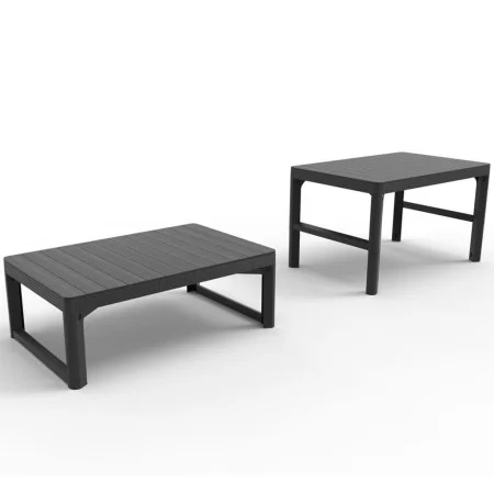Keter Lyon garden table graphite color 232300 by , Garden tables - Ref: Foro24-420014, Price: 120,01 €, Discount: %