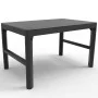 Keter Lyon garden table graphite color 232300 by , Garden tables - Ref: Foro24-420014, Price: 120,01 €, Discount: %