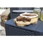 Keter Mesa auxiliar de jardín Luzon mimbre plano color grafito by , Garden tables - Ref: Foro24-408949, Price: 57,25 €, Disco...