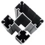 Gray WPC garden fence 353x106 cm by , fence panels - Ref: Foro24-3053247, Price: 457,31 €, Discount: %