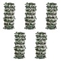Willow trellis fence 5 pieces artificial leaves 180x90 cm by , fence panels - Ref: Foro24-140913, Price: 65,70 €, Discount: %