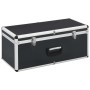Aufbewahrungsboxen 2 Einheiten aus schwarzem Aluminium von vidaXL, Werkzeugkästen - Ref: Foro24-91851, Preis: 106,00 €, Rabat...