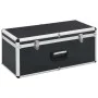 Storage boxes 2 units black aluminum by vidaXL, Toolboxes - Ref: Foro24-91851, Price: 100,38 €, Discount: %