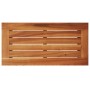Garten-Beistelltisch mit schwarzer PE-Rattanholzplatte 58x27,5x55 cm von , Gartentische - Ref: Foro24-365983, Preis: 53,30 €,...