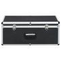 Aufbewahrungsboxen 2 Einheiten aus schwarzem Aluminium von vidaXL, Werkzeugkästen - Ref: Foro24-91851, Preis: 106,00 €, Rabat...