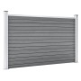WPC Gartenzaun grau 872x106 cm von , Zaunpaneele - Ref: Foro24-3053250, Preis: 998,25 €, Rabatt: %