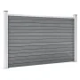 WPC Gartenzaun grau 872x106 cm von , Zaunpaneele - Ref: Foro24-3053250, Preis: 1,00 €, Rabatt: %