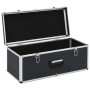 Aufbewahrungsboxen 2 Einheiten aus schwarzem Aluminium von vidaXL, Werkzeugkästen - Ref: Foro24-91851, Preis: 106,00 €, Rabat...
