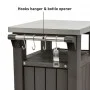 Keter Unity XL multifunctional garden table for barbecue with wood look by , Garden tables - Ref: Foro24-404249, Price: 314,8...