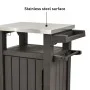 Keter Unity XL multifunctional garden table for barbecue with wood look by , Garden tables - Ref: Foro24-404249, Price: 314,8...