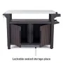 Keter Unity XL multifunctional garden table for barbecue with wood look by , Garden tables - Ref: Foro24-404249, Price: 314,8...