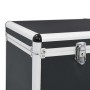 Storage boxes 2 units black aluminum by vidaXL, Toolboxes - Ref: Foro24-91851, Price: 105,90 €, Discount: %
