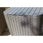 Keter Mesa auxiliar de jardín Luzon mimbre redondo color capuchino by , Garden tables - Ref: Foro24-408950, Price: 52,82 €, D...