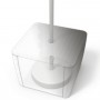 Keter Luzon Plus garden side table with umbrella hole graphite by , Garden tables - Ref: Foro24-428408, Price: 90,74 €, Disco...