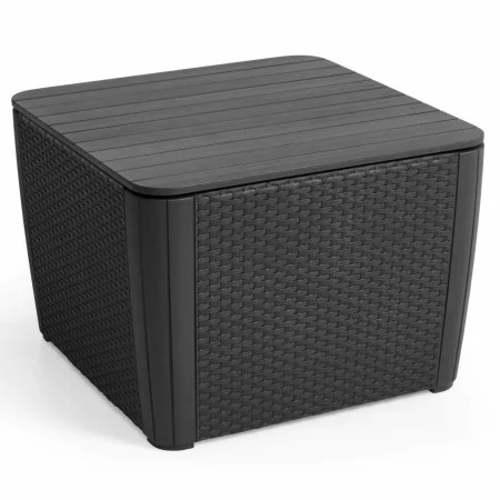 Keter Luzon+ graphite-colored garden side table 241664 by , Garden tables - Ref: Foro24-422803, Price: 84,31 €, Discount: %