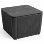 Keter Luzon+ graphite-colored garden side table 241664 by , Garden tables - Ref: Foro24-422803, Price: 84,31 €, Discount: %