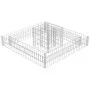 Gabionen-Pflanzkübel aus Stahl 120x120x20 cm von , Zaunpaneele - Ref: Foro24-141625, Preis: 58,56 €, Rabatt: %