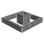 Gabionen-Pflanzkübel aus Stahl 120x120x20 cm von , Zaunpaneele - Ref: Foro24-141625, Preis: 59,19 €, Rabatt: %