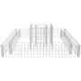 Gabionen-Pflanzkübel aus Stahl 120x120x20 cm von , Zaunpaneele - Ref: Foro24-141625, Preis: 58,56 €, Rabatt: %